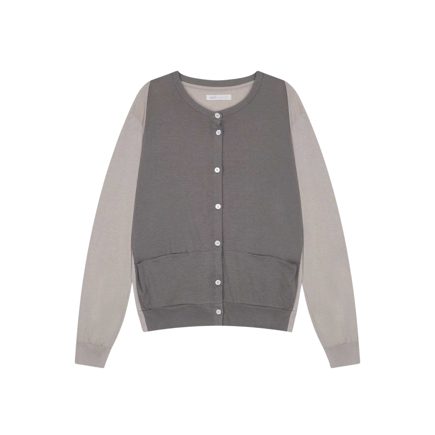사파리스팟 1/2 소프트 판넬 포켓 가디건 베이지(Safarispot 1/2 Soft Panel Pocket Cardigan Beige)