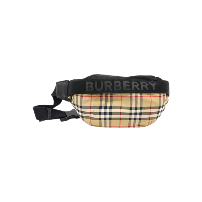 ITL8L5F7FPLO Burberry Archive Beige Vintage Check Sony Belt Bag