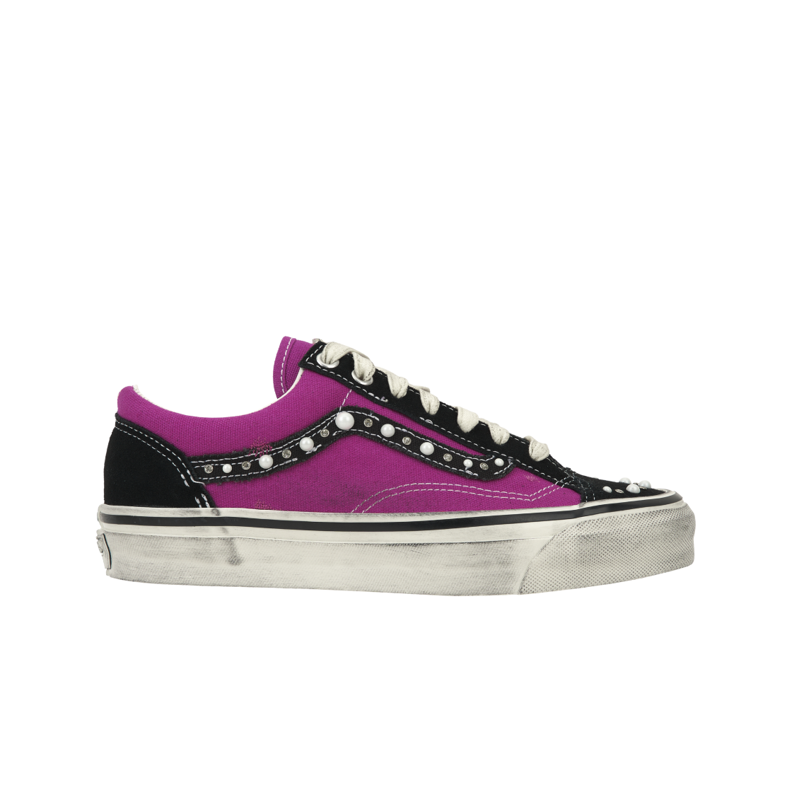 반스 LX 올드스쿨 36 펄라이즈드 푸시아 레드(Vans LX Old Skool 36 Pearlized Fuchsia Red) - 1