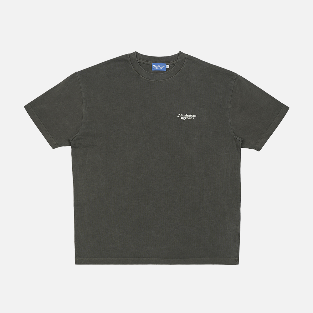 맨하탄 레코즈 피그먼트 라운드 로고 티 - 올리브(Manhattan Records Pigment Round Logo Tee - Olive) - 2