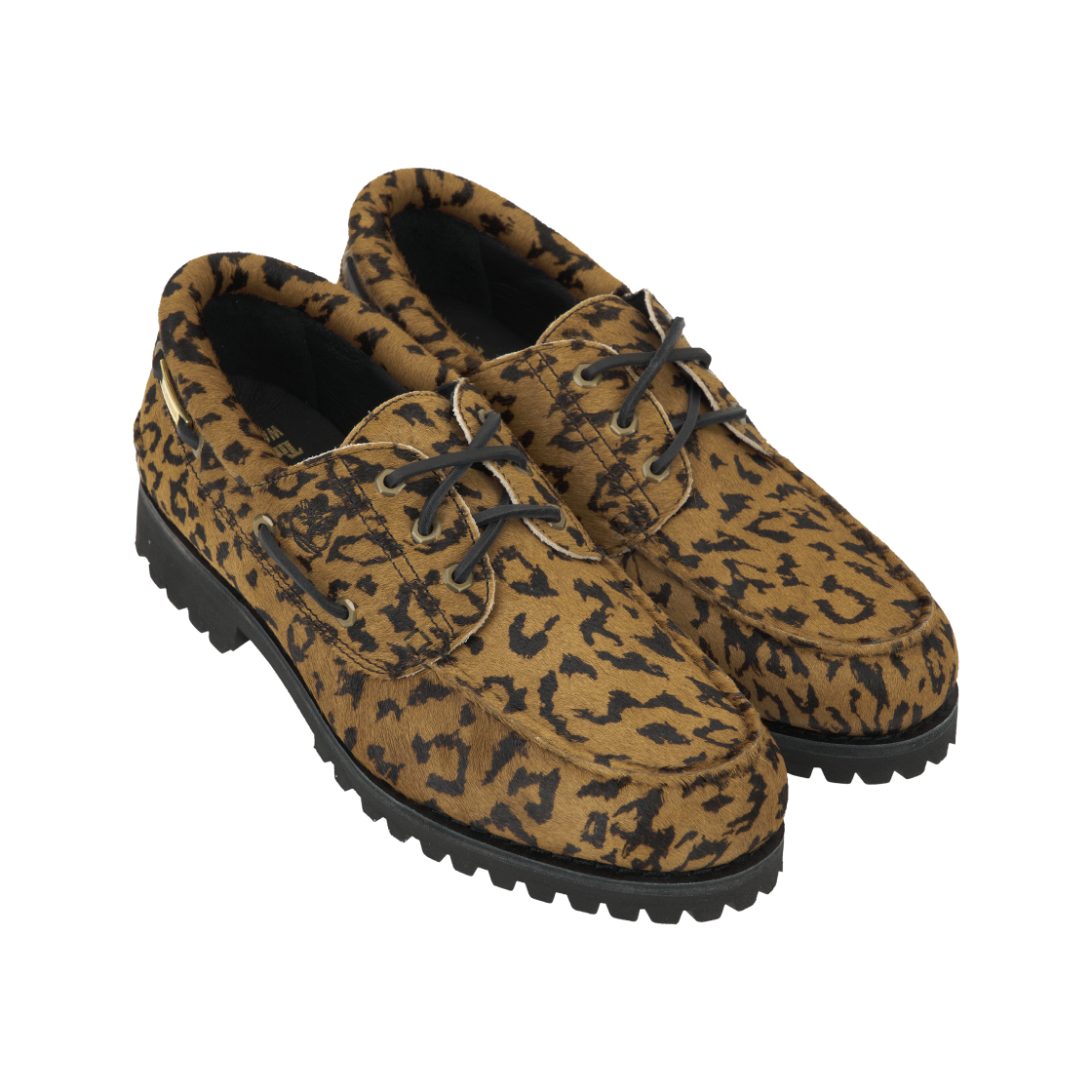 팀버랜드 x 와코 마리아 3 아이 어센틱 보트 슈즈 레오파드 - 와이드(Timberland x Wacko Maria 3-Eye Authentic Boat Shoes Leopard - Wide) - 4