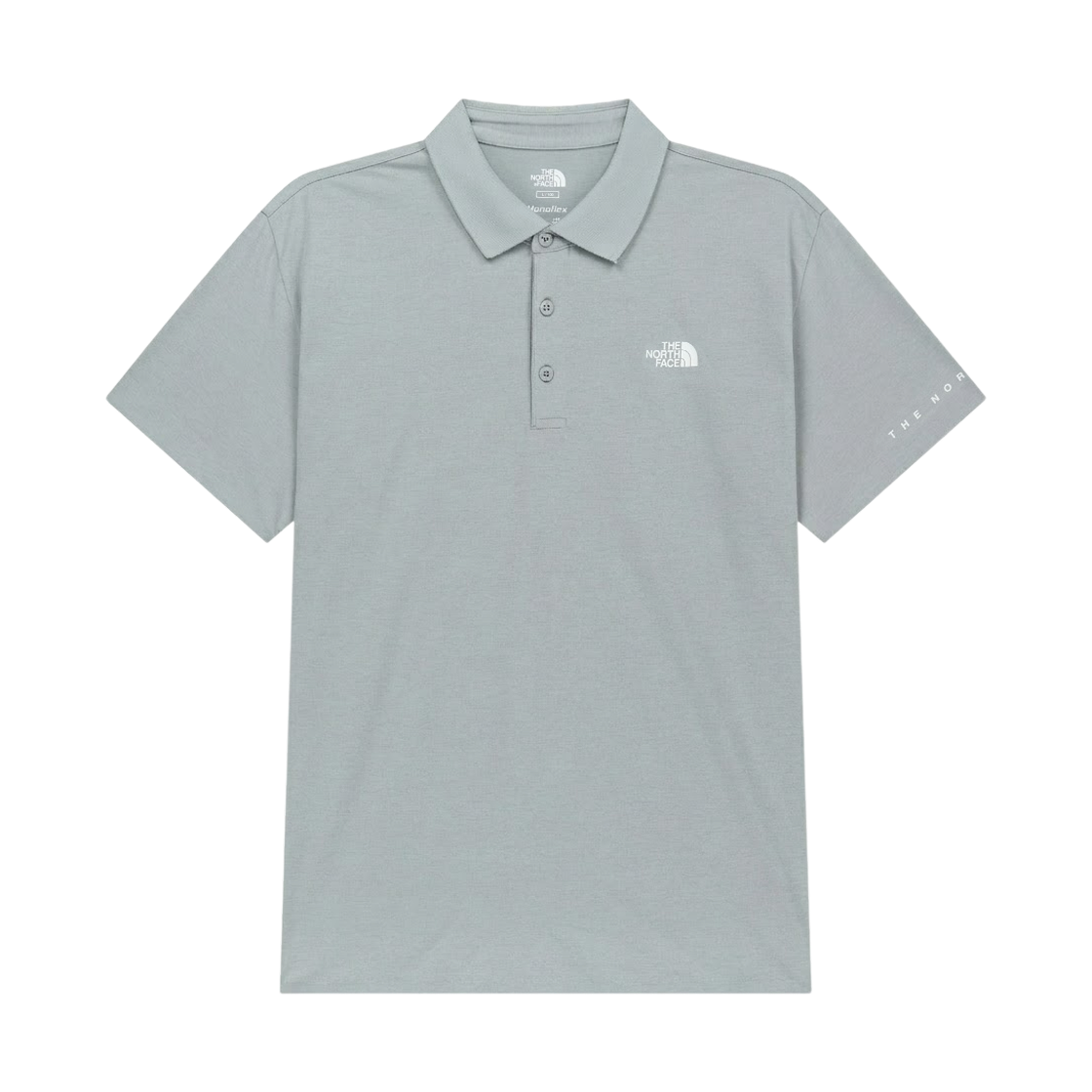 NT7PS02K The North Face White Label Stinson S/S Polo Stone Gray - 26SS