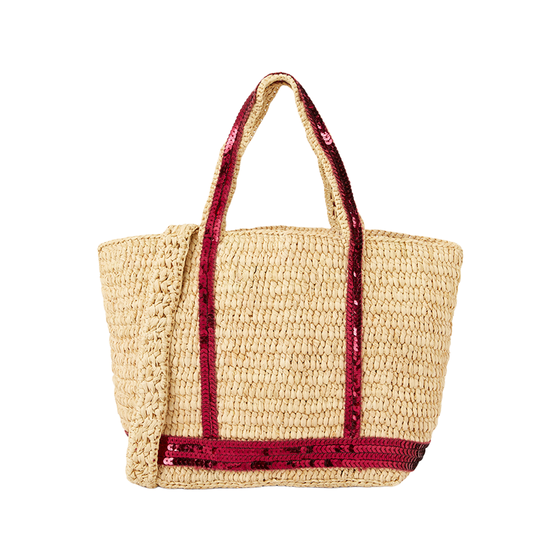 바네사 브루노 라피아 XS 카바스 토트 베이지(Vanessa Bruno Raffia XS Cabas Tote Beige)