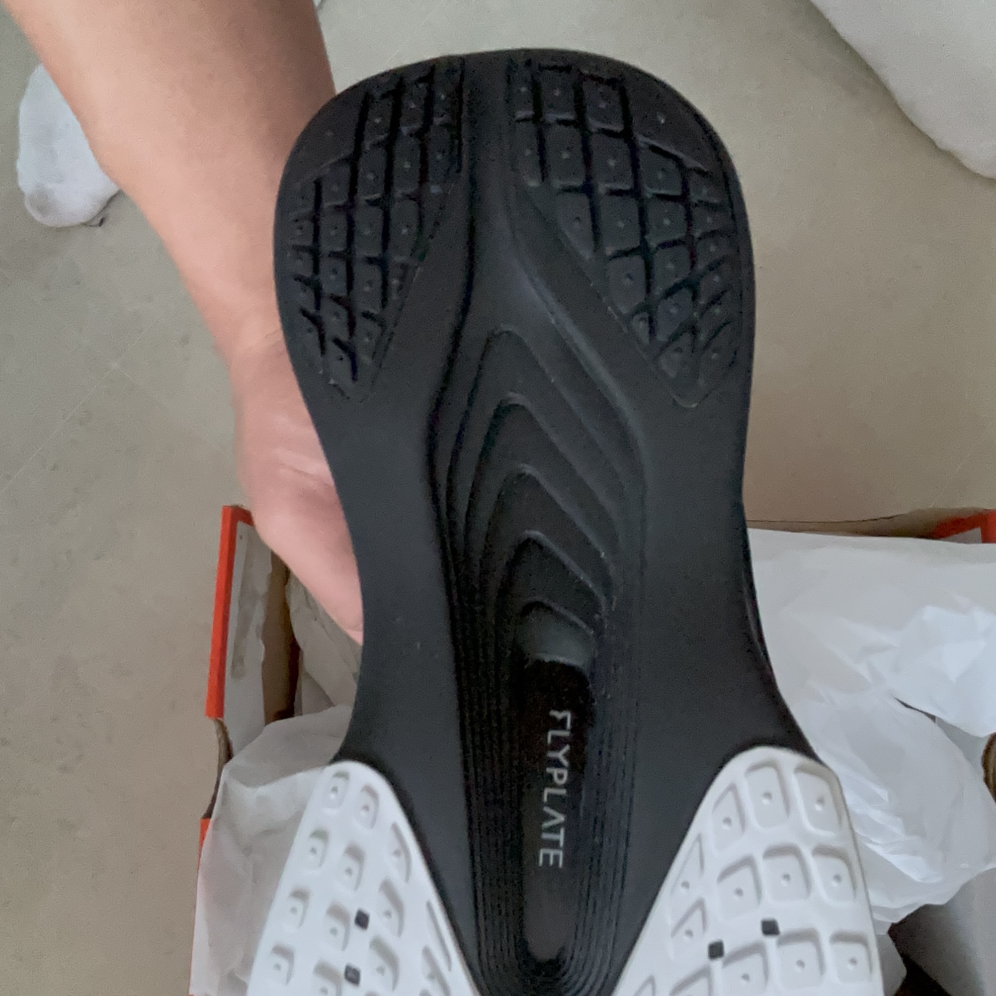 Nike Zoom Fly 6 White Smoke Grey 착용 스타일 - 3