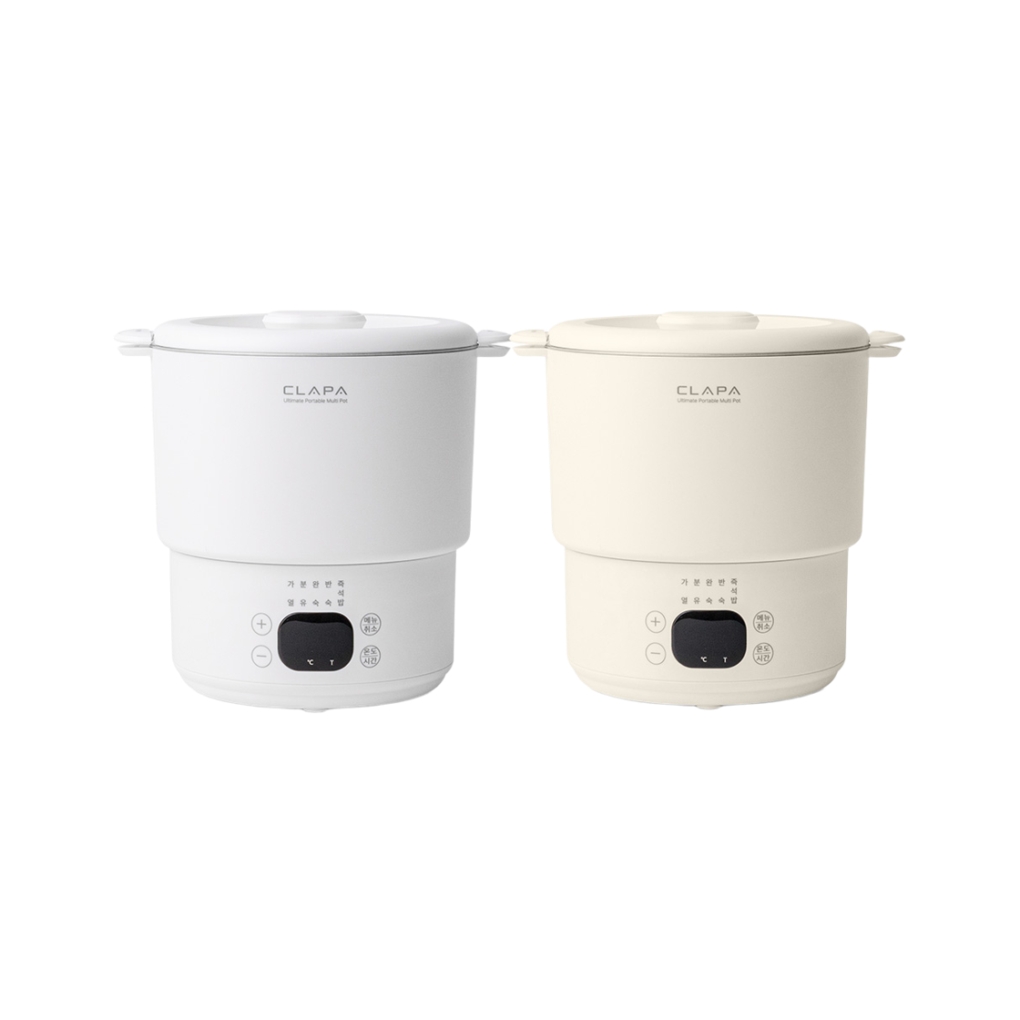 클래파 접이식 전기포트 여행용 휴대용 커피 분유 미니 햇반(CLAPA Foldable Portable Electric Kettle with Travel Pouch, Cordless for Travel BEK-120P)