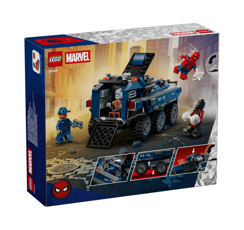 레고 마블 스파이더맨 교도소 이송 추격전(Lego Marvel Spider Man Prison Transport Chase) - 2