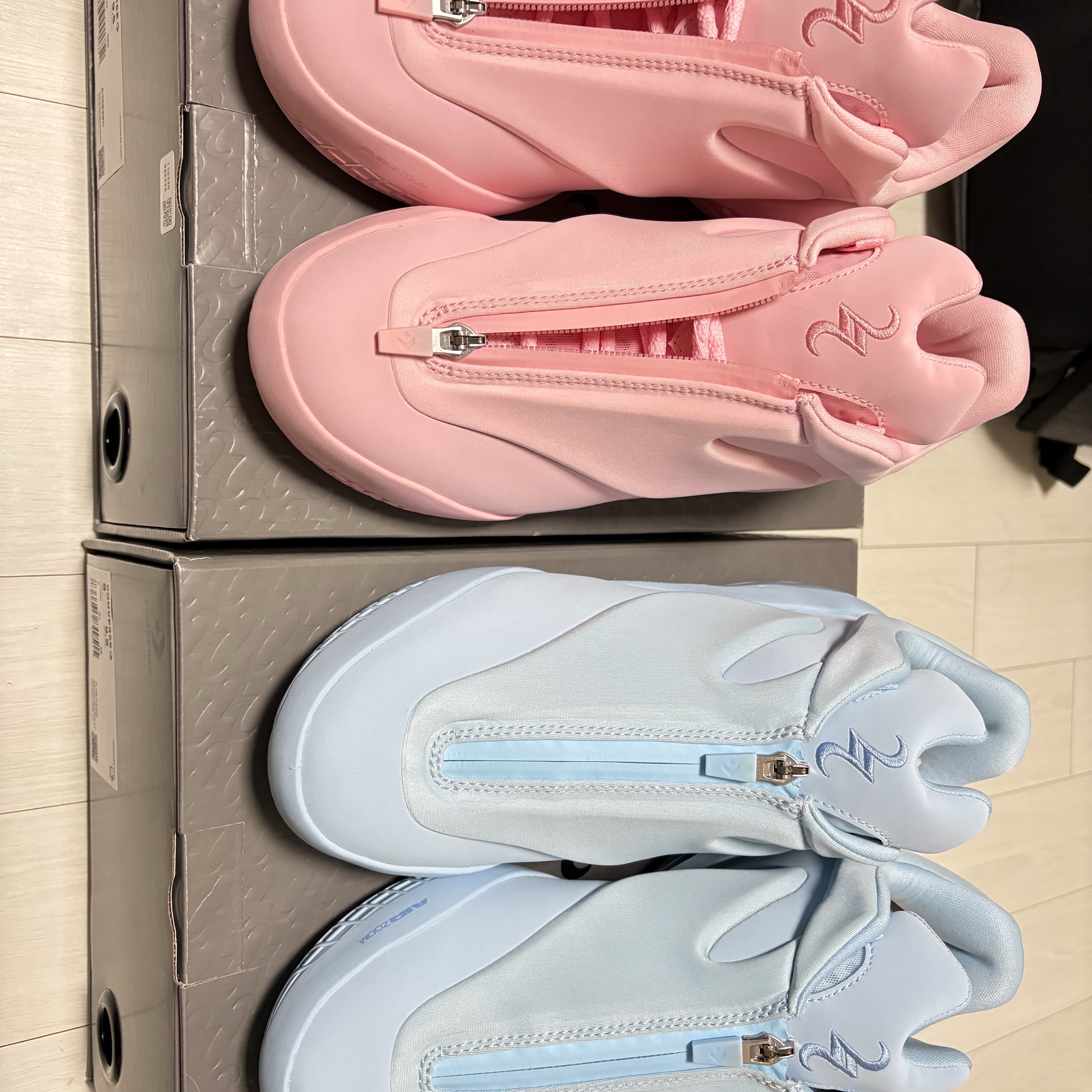 Converse x Shai 001 Blush, Converse x Shai 001 Masi Blue 착용 스타일 - 1