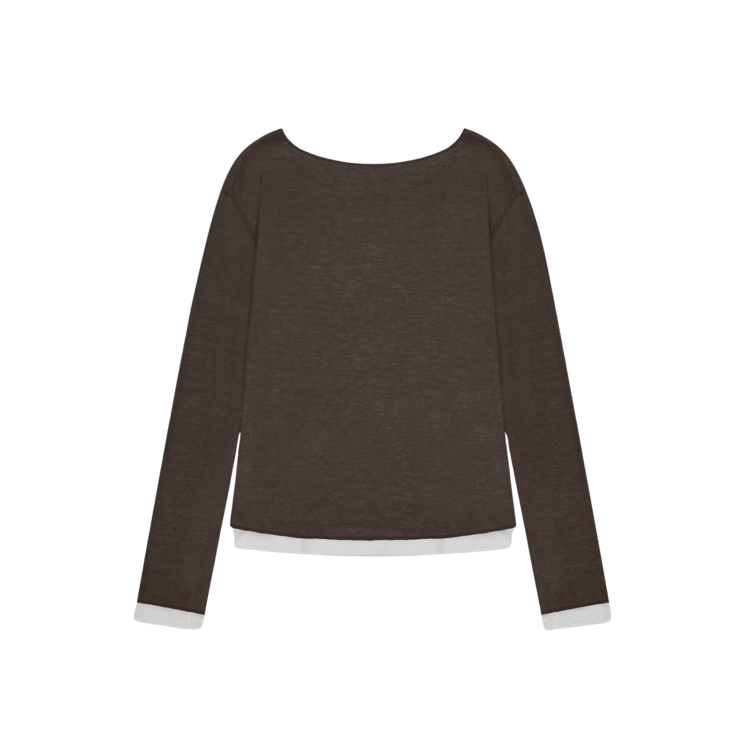 사파리스팟 레이어드 엣지 슬리브 브라운(Safarispot Layered Edge Sleeve Brown) - 2