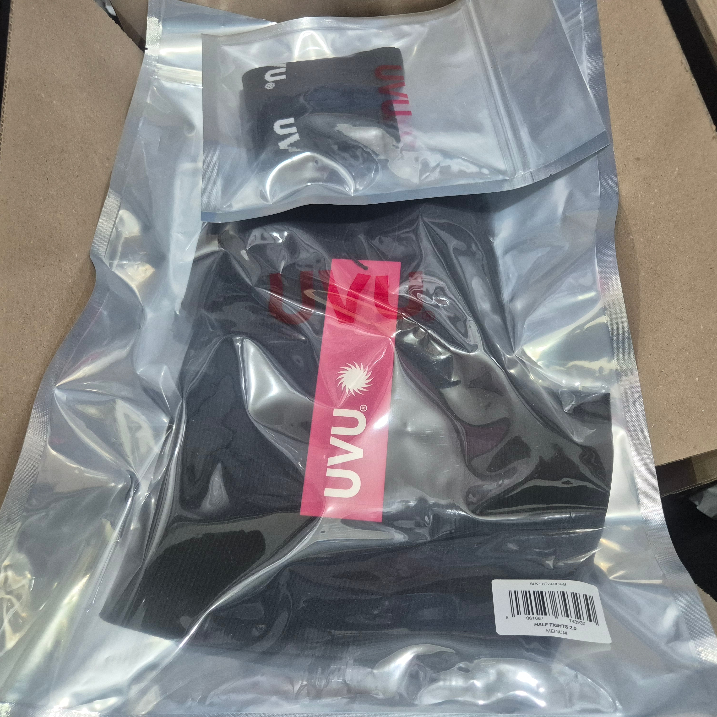 UVU Half Tight 2.0 Black 착용 스타일