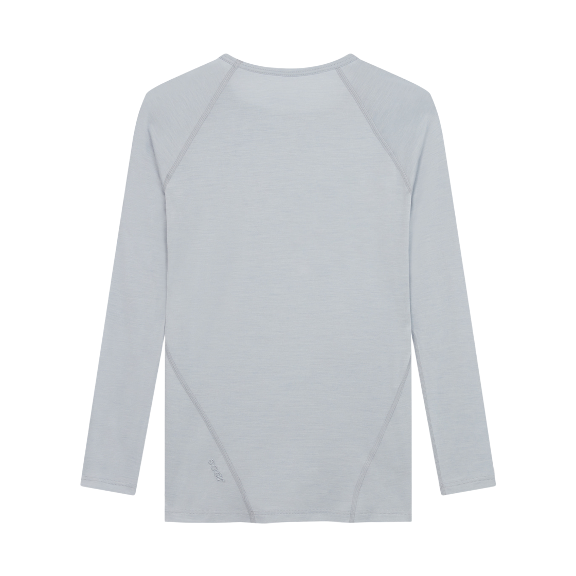 (W) 소어 러닝 롱슬리브 메리노 실크 베이스 레이어 그레이((W) Soar Running Long Sleeve Merino Silk Base Layer Grey) - 2