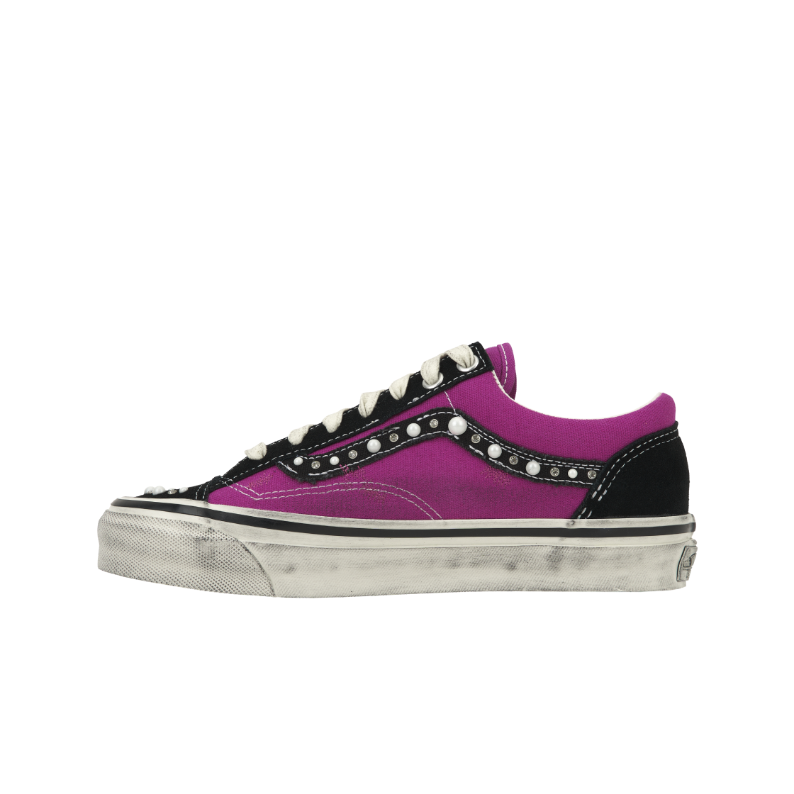 반스 LX 올드스쿨 36 펄라이즈드 푸시아 레드(Vans LX Old Skool 36 Pearlized Fuchsia Red) - 3