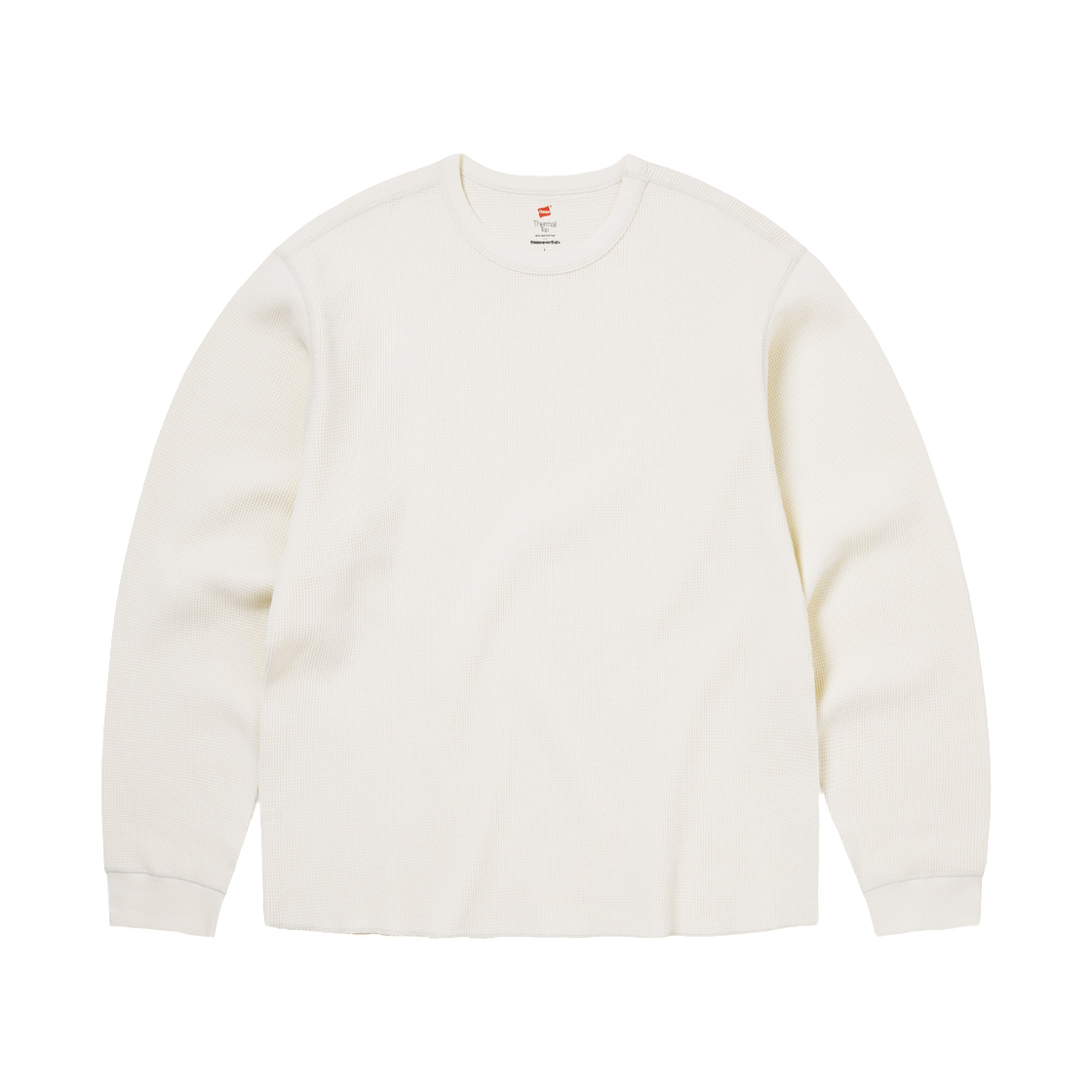 디스이즈네버댓 x 헤인즈 써멀 탑 오프 화이트(Thisisneverthat x Hanes Thermal Top Off White)