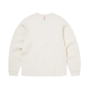 Thisisneverthat x Hanes Thermal Top Off White