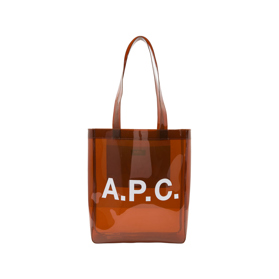 PUACD-M61442-CAE A.P.C. Lou Tote Bag Dark Chestnut Brown