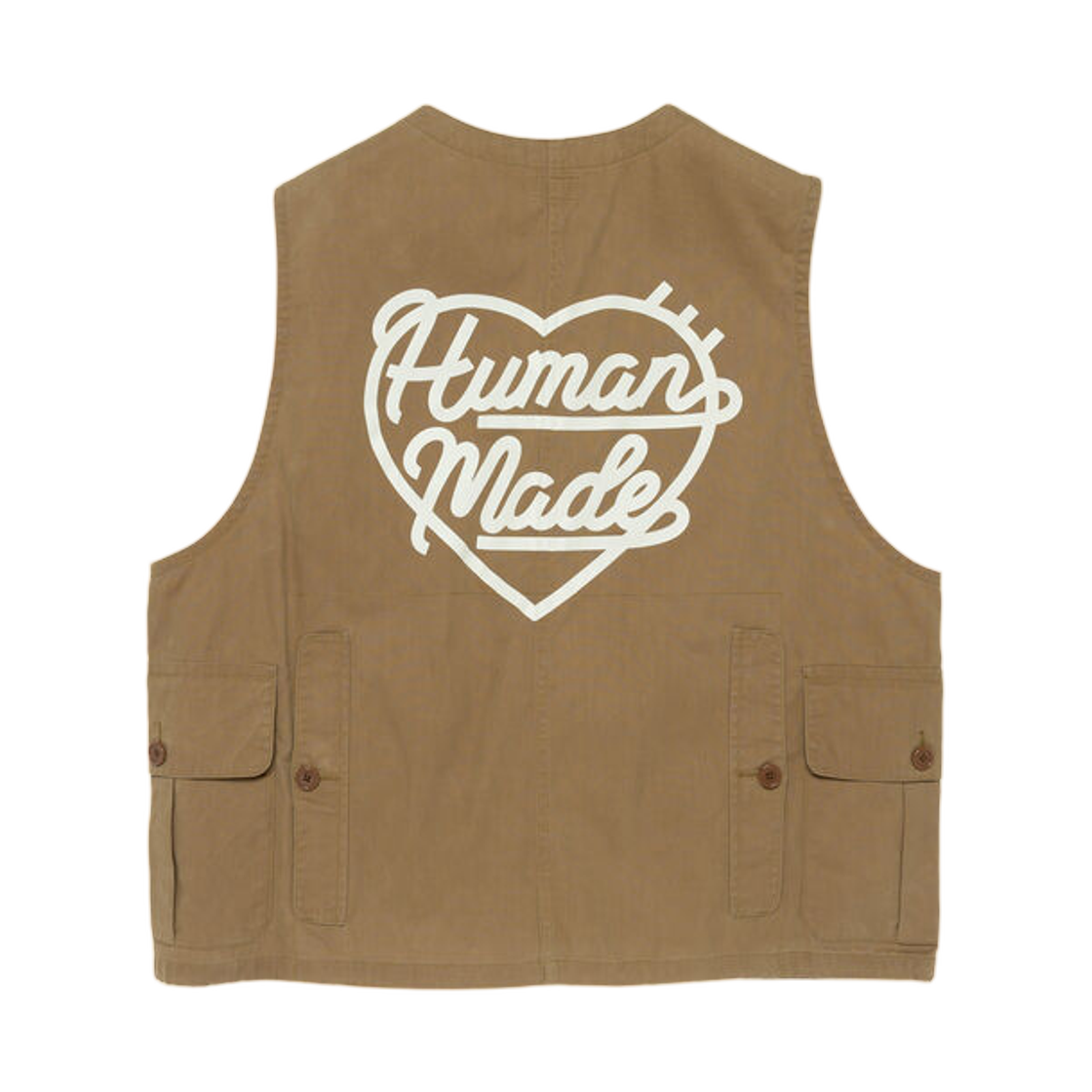 휴먼 메이드 헌팅 베스트 베이지(Human Made Hunting Vest Beige) - 2