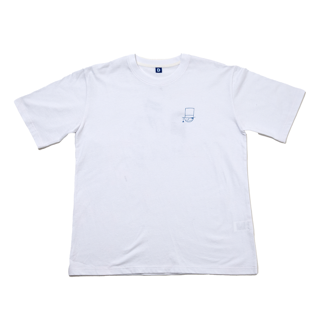 댄꼼마 x 명탐정 코난 괴도키드 반팔 티셔츠(DANCOMMA × Detective Conan Kaito Kid Short Sleeve T-Shirt)