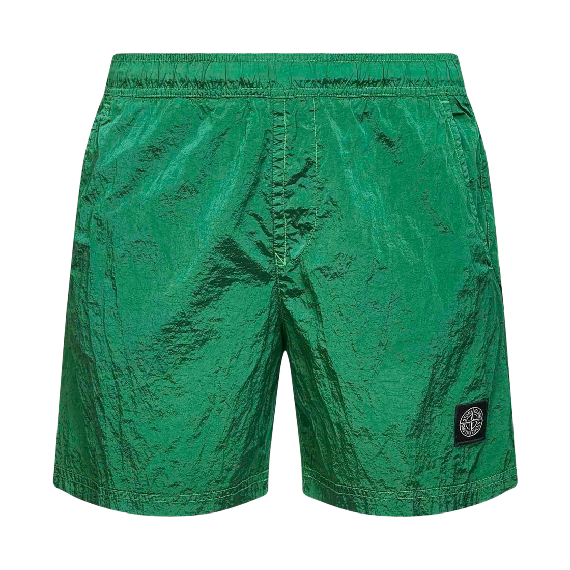 L1S15B1000-04S0043-V005H Stone Island B100004 Nylon Metal in Econyl Regular Fit Mid Length Swim Shorts with Pockets Malachite - 26SS