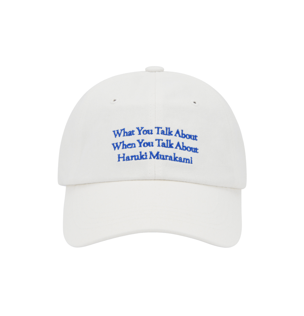 《하루키를 말할 때 우리가 하고 싶은 이야기》캔버스 캡(《What You Talk About When You Talk About Haruki Murakami》 Canvas Cap)