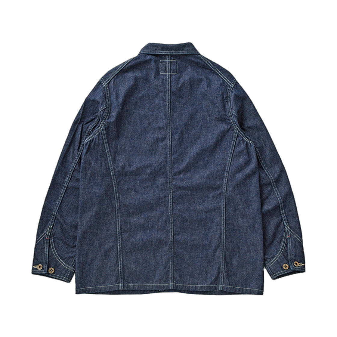 풀카운트 2015-1 데님 초어 자켓 인디고 블루(Fullcount 2015-1 Denim Chore Jacket Indigo Blue) - 2