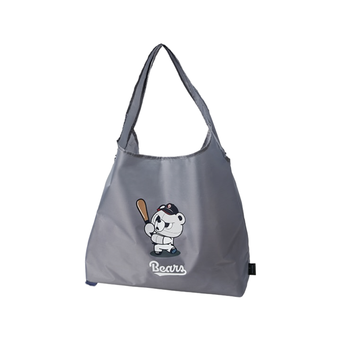 두산 베어스 복권 D상 철웅이 비닐백 그레이(Doosan Bears Lottery D Prize Cheolwoong Vinyl Bag Grey)