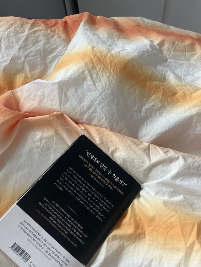 Smudge stripe bedding / Sunset / Q set 착용 스타일