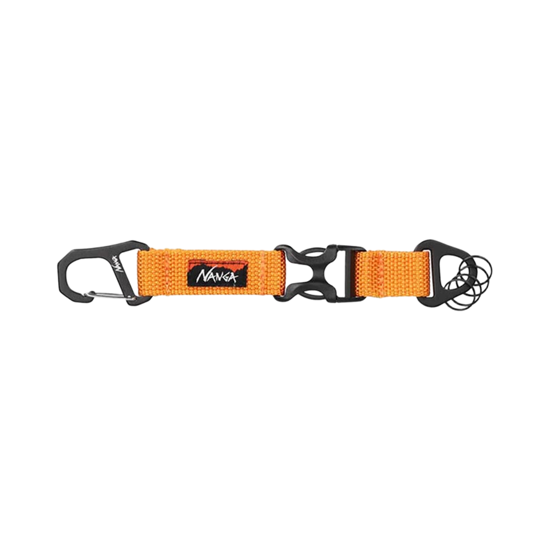 - Nanga Carabiner Key Holder Orange