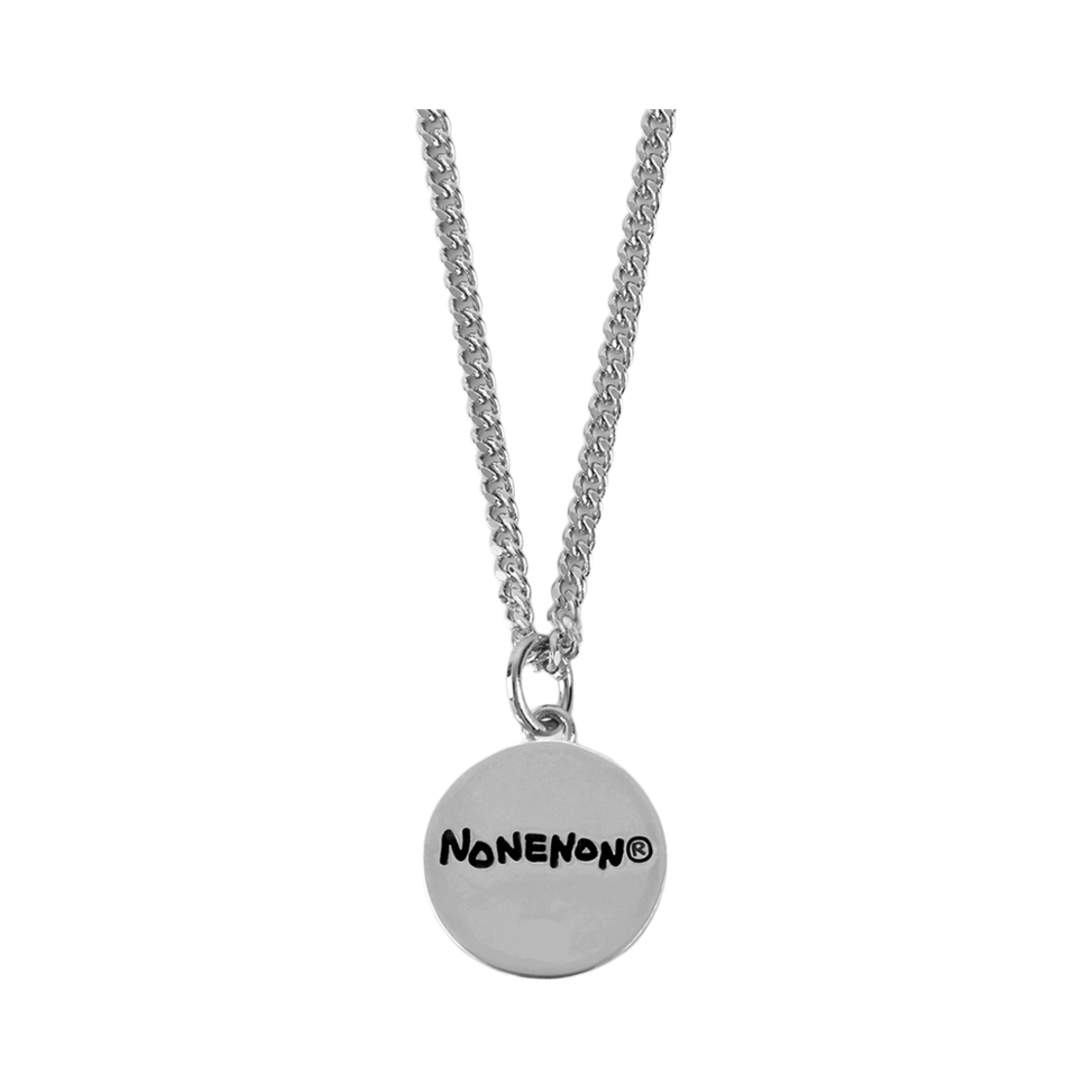 논논 체스 서클 넥클리스 레드(Nonenon Chex Circle Necklace Red) - 2