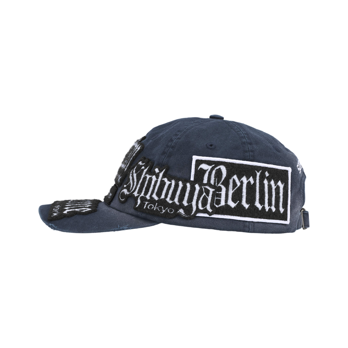 슈프림 시티 패치스 6-패널 네이비 - 26SS(Supreme City Patches 6-Panel Navy - 26SS) - 2
