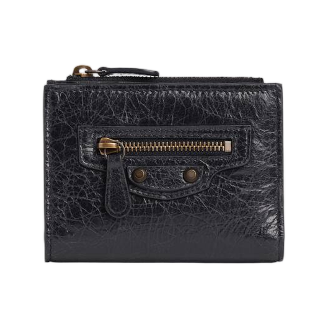 8463602ABFY1000 Balenciaga Le City Bifold Wallet In Black
