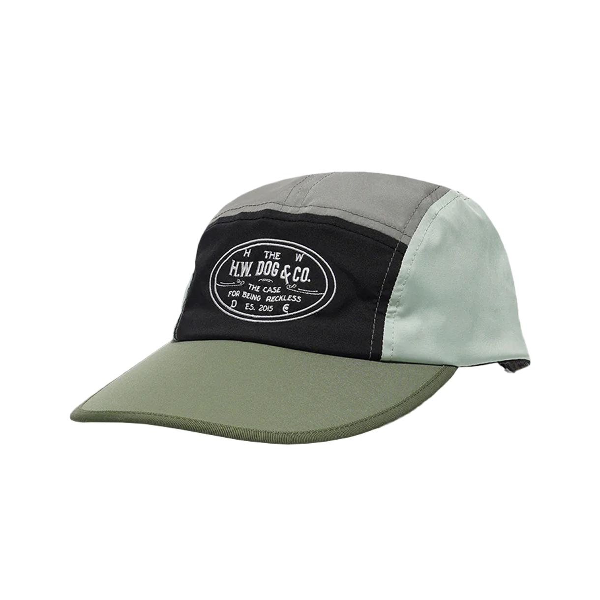 더 H.W. 도그 앤 코 리몬타 덕빌 캡 멀티 올리브 - 26FW(The H.W. Dog & Co. Limonta Duckbill Cap Multi Olive - 26FW) - 2