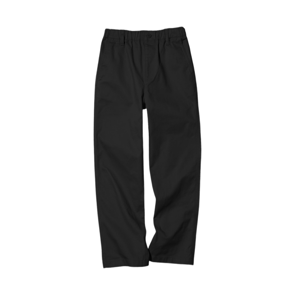 483982-09 (Kids) Uniqlo Stretch Easy Pants Black - JP