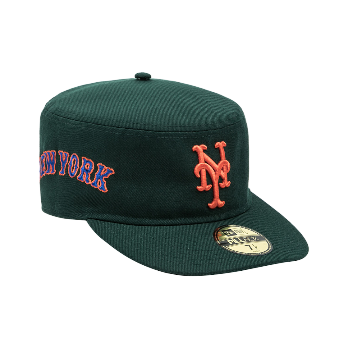 뉴에라 MLB 뉴욕 메츠 필박스 피티드캡 다크 그린(New Era MLB New York Mets Pillbox Fitted Cap Dark Green) - 2