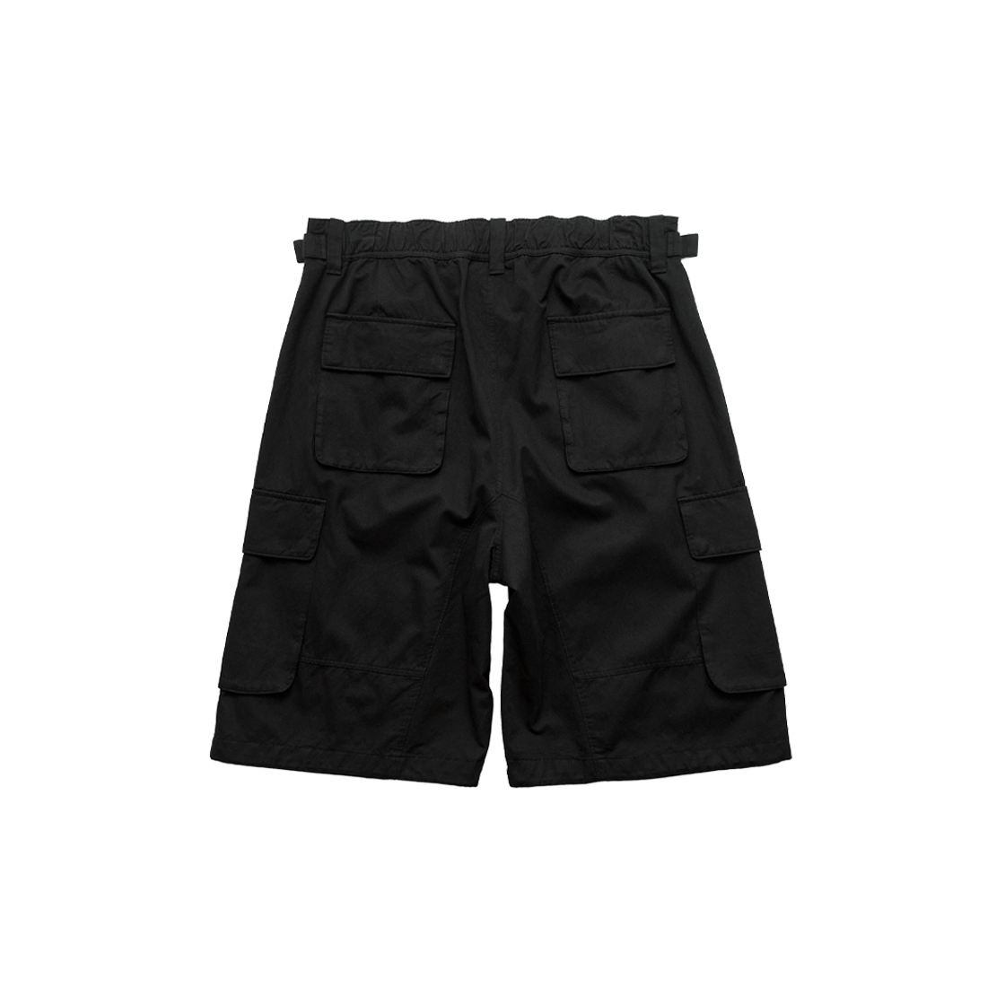 폴리테루 버뮤다 카고 팬츠 블랙(Polyteru Bermuda Cargo Pants Black) - 2