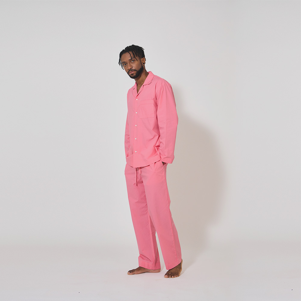 퍼즈플리즈 100% 코튼 파자마 포 유니섹스 (핑크)(PAUSE PLEASE 100% Cotton Pajamas for Unisex (Pink)) - 5