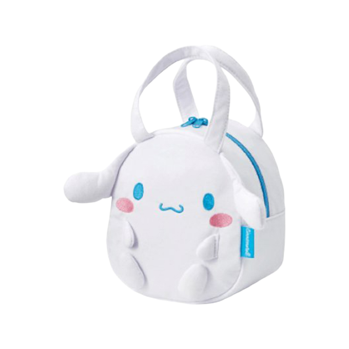 695056 Skater Cinnamoroll Suede Dot Die-Cut Tote Lunch Bag
