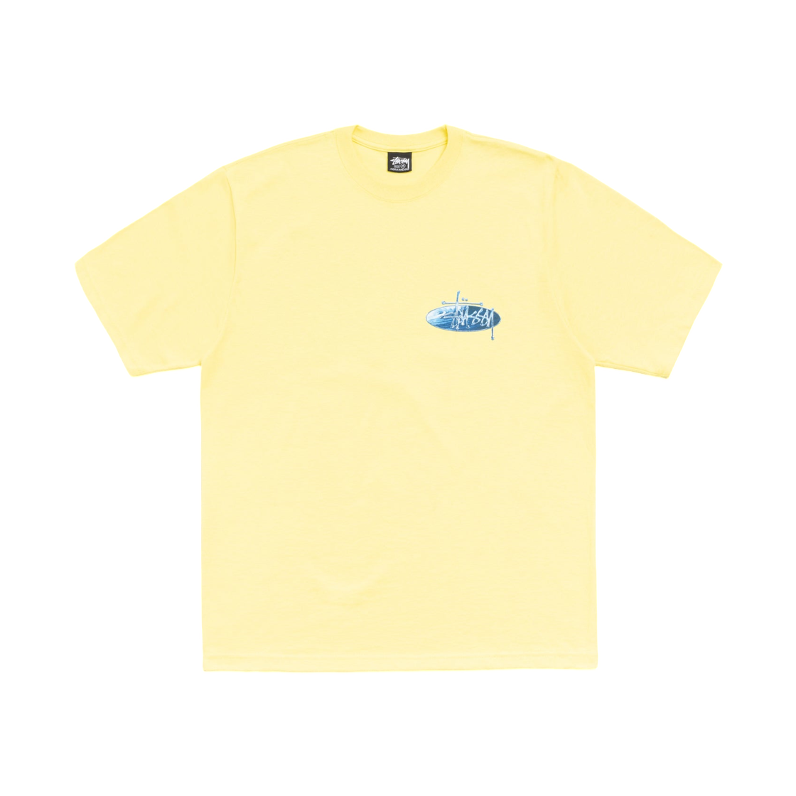 스투시 웨이브 오발 티셔츠 레몬(Stussy Wave Oval T-Shirt Lemon) - 2