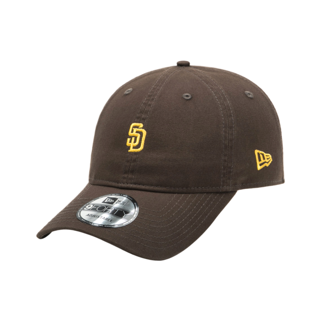 14392416 New Era MLB San Diego Padres Mini Logo Unstructured Ball Cap Chocolate