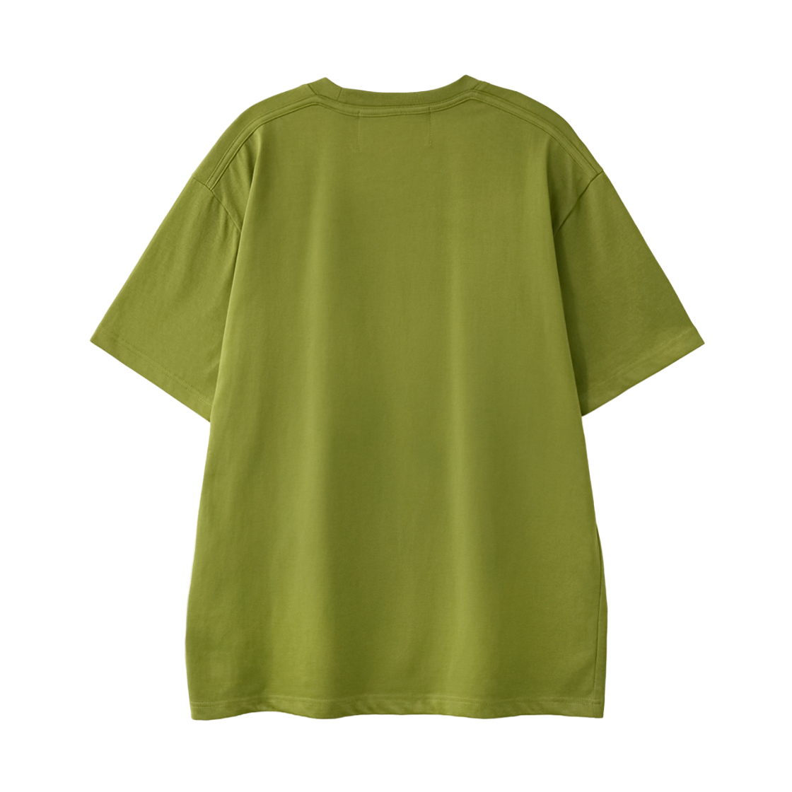 세터 로렌 클래식 로고 반팔 티셔츠 올리브 그린(SATUR Loren Classic Logo T-Shirt Olive Green) - 2