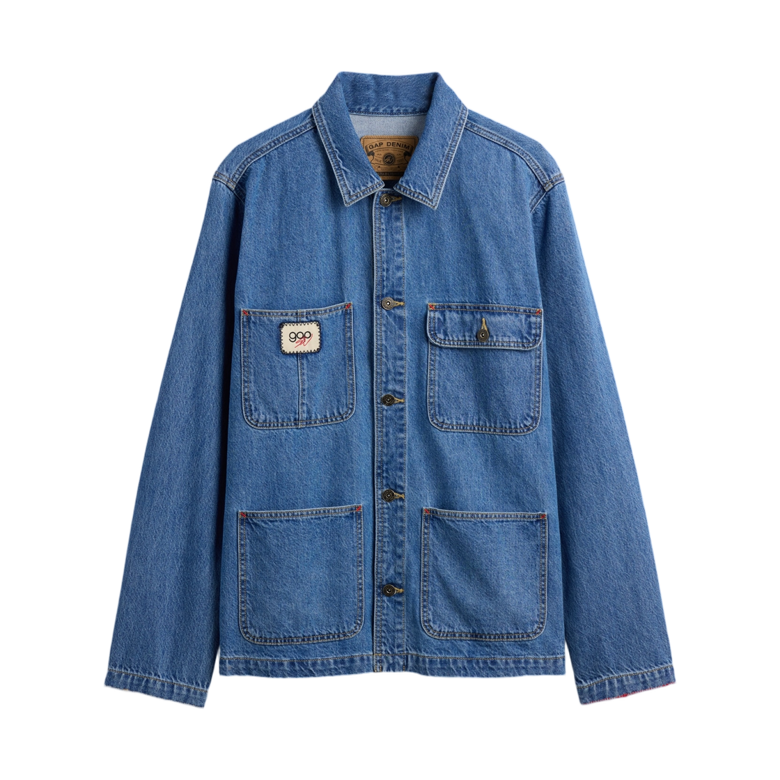 갭 x 션 우더스푼 데님 초어 자켓 데님(Gap x Sean Wotherspoon Denim Chore Jacket Denim)