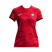 (W) Nike Korea 2026 Stadium Home Dri-Fit Soccer Replica Jersey Global Red Black (IB4565-679) (Non Marking Ver.)