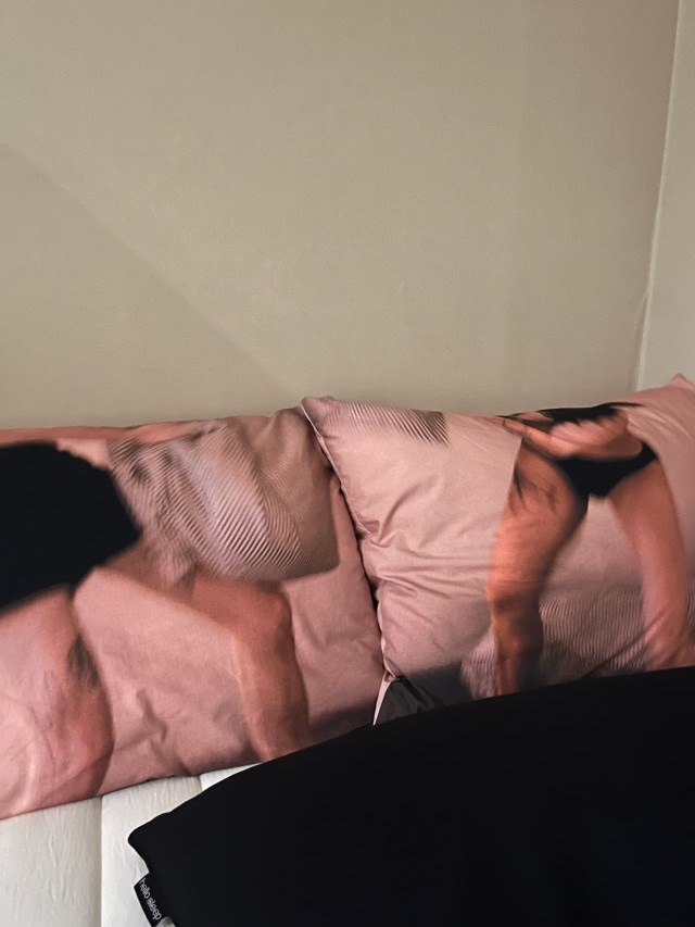 GONHEE Couple pillow cover set (2ea) 착용 스타일