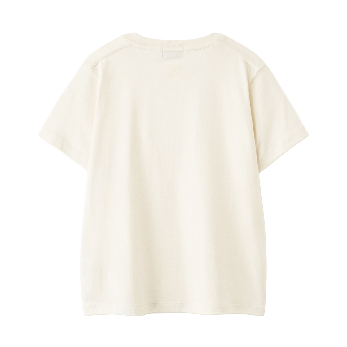세터 우먼 수피마 베이직 크루넥 반팔 티셔츠 크림(SATUR W Supima Basic Crewneck T-Shirt Cream) - 2