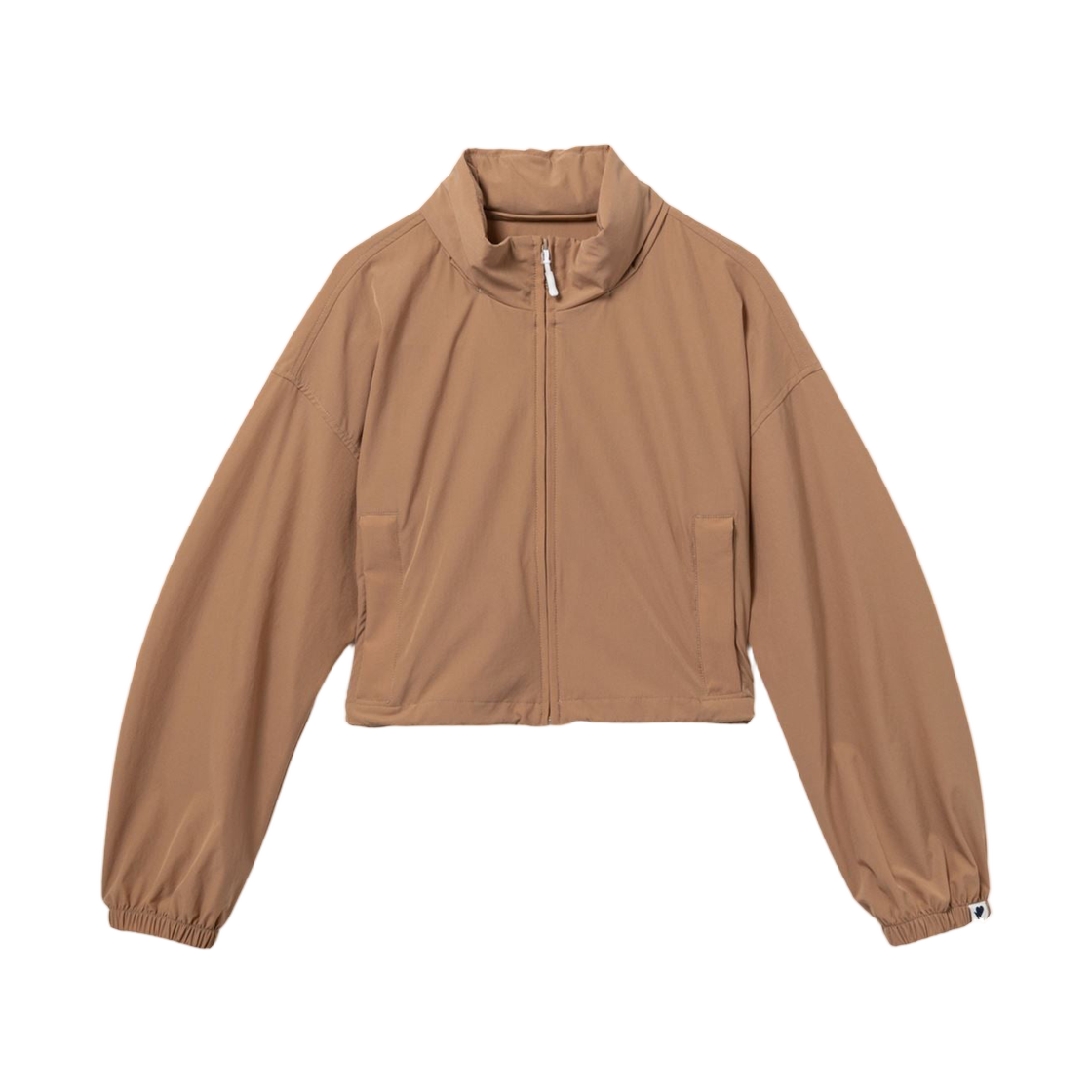 (W) 베이프 크롭 트랙 자켓 베이지((W) BAPE Crop Track Jacket Beige) - 1