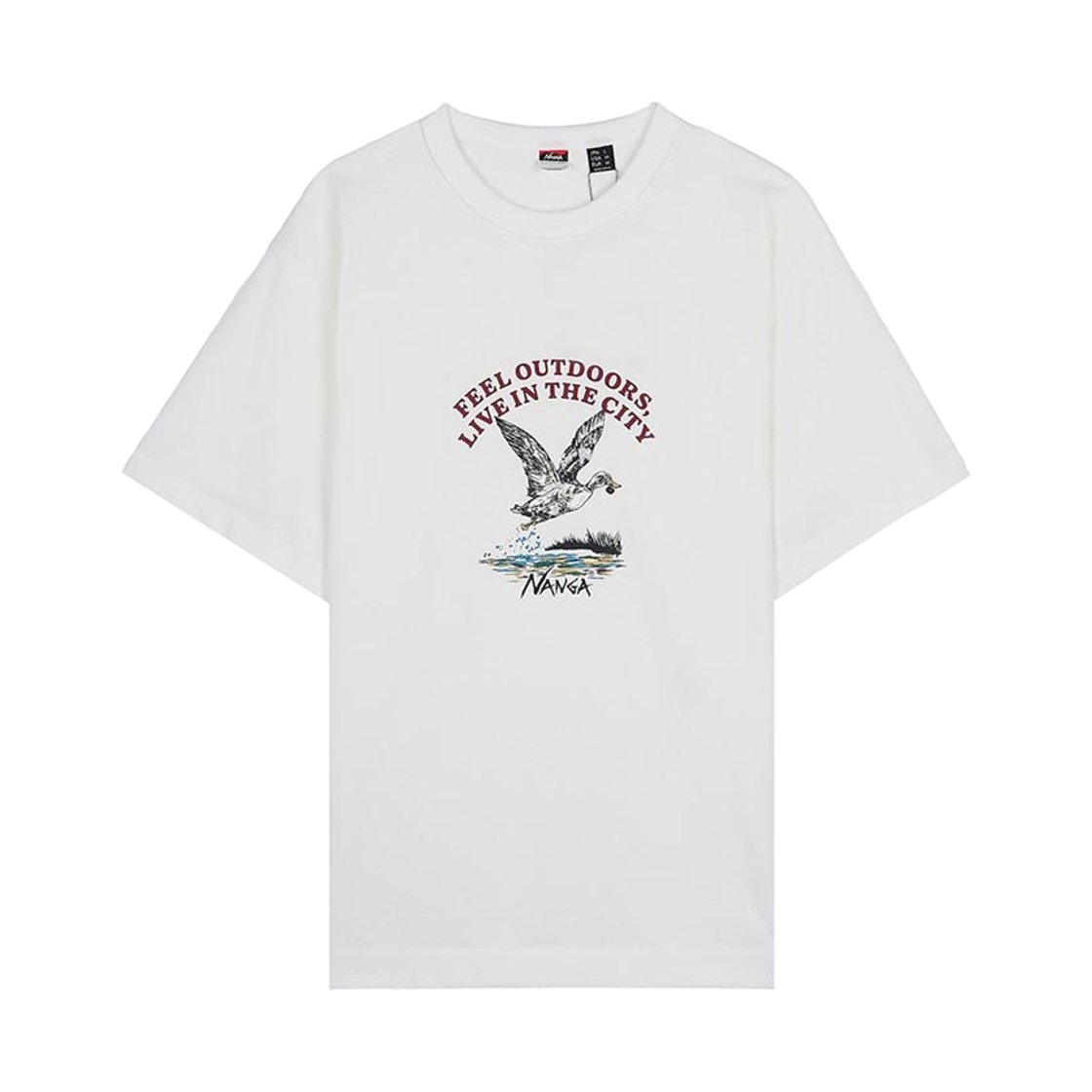 - Nanga Eco Hybrid Duck Vintage T-Shirt White