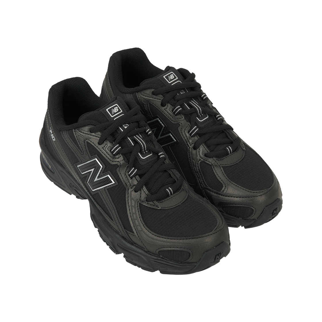 뉴발란스 740 블랙 실버 메탈릭 - D 스탠다드(New Balance 740 Black Silver Metallic - D Standard) - 4