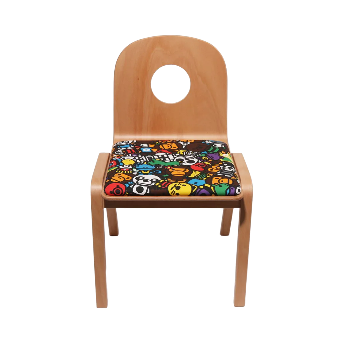 베이프 x 텐도 마일로 올 사파리 키즈 체어 멀티(BAPE x Tendo Milo All Safari Kids Chair Multi)