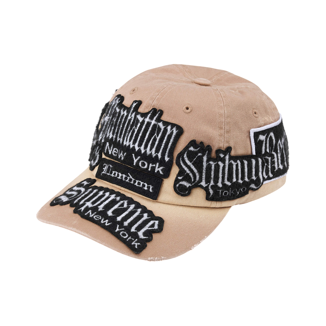 - Supreme City Patches 6-Panel Tan - 26SS