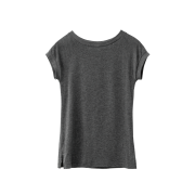 Polyteru Women Muted T-Shirt Charcoal