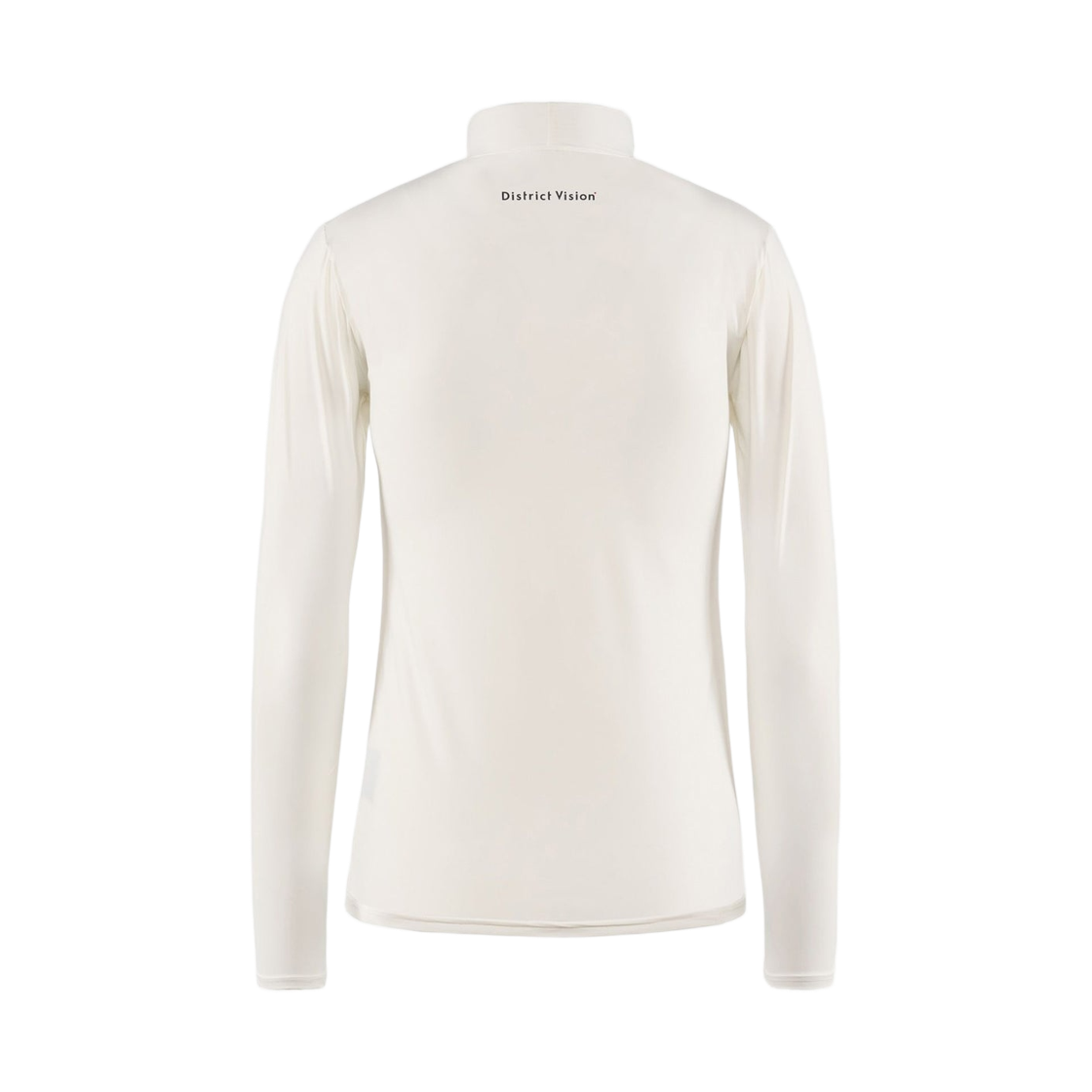 (W) 디스트릭트 비전 패널드 롱슬리브 목 티셔츠 루나 화이트((W) District Vision Paneled Long Sleeve Mock T-Shirt Lunar White) - 2
