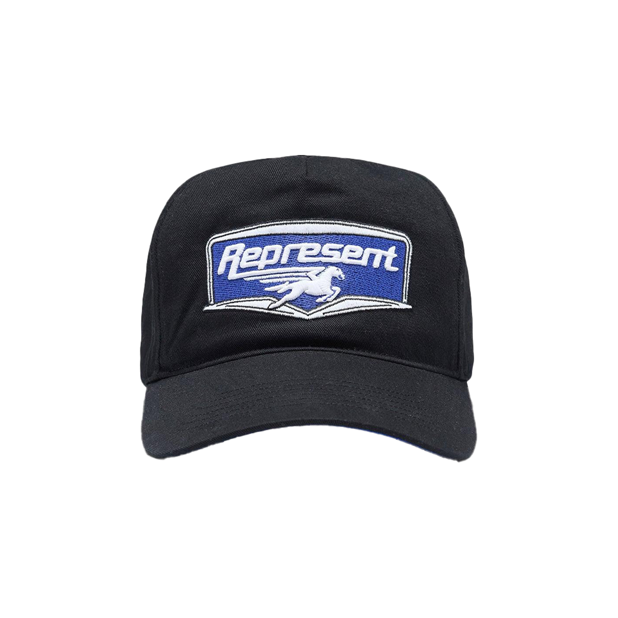 리프레젠트 낫띵 터퍼 아플리케 패치 캡 제트 블랙 - 26SS(Represent Nothing Tougher Aplique Patch Cap Jet Black - 26SS)